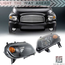 Pair For 2006-2011 Chevy HHR Headlights Halogen Black Housing Right+Left Side picture