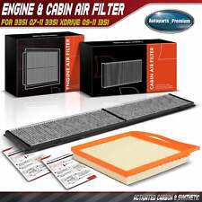 Engine & Activated Carbon Cabin Air Filter for 335i 07-11 335i xDrive 09-11 135i picture