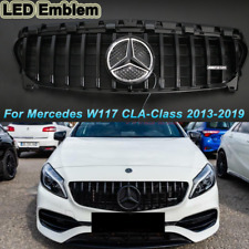 GT R Grillel w/LED Emblem For 2013-2019 Mercedes Benz W117 CLA180 CLA250 CLA200 picture