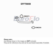 Exhaust Pipe fits FIAT STILO 192 1.9D Front 01 to 03 EuroFlo 46792617 46813981 picture