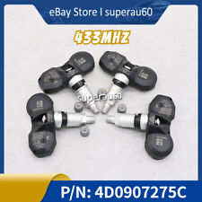 For VW Phaeton Bentley Continental GT Audi A8 S8 TPMS TIRE SENSORS SET 4 433MHz picture