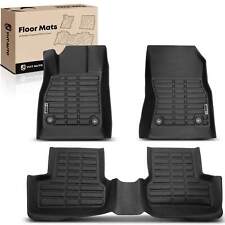 4x Front & Rear Black Floor Mats Liners for Chevrolet Cruze 2010 2011 2012-2014 picture