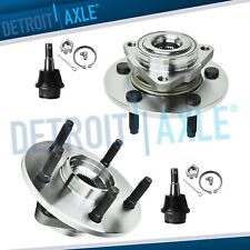 Front Wheel Bearing Hub Lower Ball Joint for 2002-05 Dodge Ram 1500 5 Lug NO ABS picture