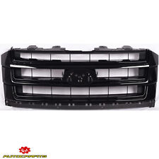For 2015-2017 Expedition FL1Z8200A Gloss Black Front Upper Grille picture