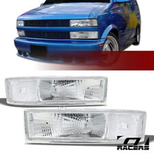 For 1995-2005 Chevy Astro/GMC Safari Chrome Turn Signal Parking Bumper Lights ks picture