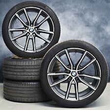 BMW 3 Series G20 G21 18” Genuine Alloy Wheels & Tyres X4 - 6883522 Style 780M picture