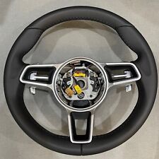 OEM Porsche Leather Steering Wheel 991.2 911 Carrera 718 Cayman/Boxster picture