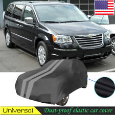 Black/Grey SUV Dust-proof car cover indoor vehicle for Chrysler grand voyager picture