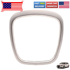 Chrome Matte Steering Wheel Frame Replacement Trim Cover For Audi A4 C6 B8 Q5 picture
