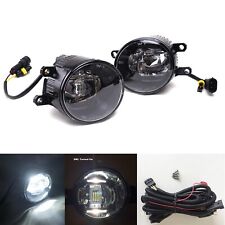 6000K LED DRL Fog Light Kit For 2007-2012 Toyota Yaris Sedan w/Switch Wire Relay picture