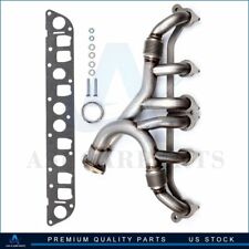 Exhaust Manifold & Gasket Kit for 97 98 99 Jeep Grand Cherokee Wrangler 4.0L picture