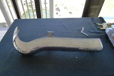 EARLY 70'S MG MIDGET DRIVERS SIDE BUMPER WITH FRAME & PLATE LAMP picture