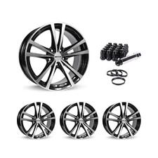 Wheel Rims Set with Black Lug Nuts Kit for 91-02 Ford Escort P815841 15 inch picture