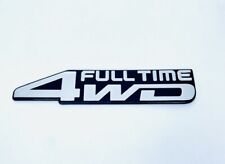 Rear FULL TIME 4WD Emblem For Toyota 1991-1997 Land Cruiser FJ80 1996-1997 LX450 picture