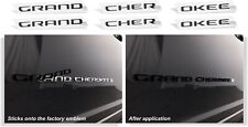 GRAND CHEROKEE Emblem Overlay Decals for 2022-2024 All new Jeep Grand Cherokee picture