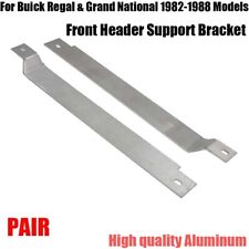 For G Body Buick Regal Grand National Front Header Support Bracket Pair 82-1988 picture