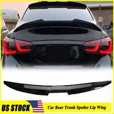 Fit For BMW X6 G06 X6M 2020-2023 Glossy Black Car Rear Trunk Lip Spoiler Wing picture