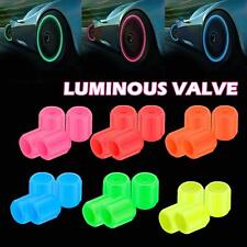 4*Luminous Tire Valve Caps Car Vehicle Wheel-Prank Dust Cover Glow-in the Z9Y7 picture