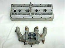 1975 1976 Chevy Cosworth Vega Head & Dual Port Intake Manifold 4 Cylinder 2.3 picture
