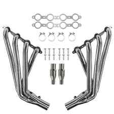 New Long Tube Stainless Manifold Headers For 10-15 Chevy Camaro SS LS3 6.2L V8 picture