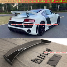 Real Carbon Fiber Body Kit Rear Trunk Spoiler Lip Wing Fit for Audi R8 2008-2015 picture