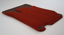 Original arm panel floor mats for Mercedes Benz SL R230 AMG + LUXURY RED + NEW picture