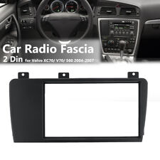 2 Din Car Stereo Radio Fascia Panel Surround Plate Frame For Volvo XC70 V70 S60 picture
