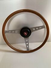 Mazda FAMILIA Rotary Coupe Genuine Wood Steering Wheel Vintage JDM picture