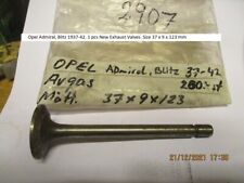 Opel Admiral, Blitz 1937-42. 1 pcs New Exhaust Valve. Size 37 x 9 x 123 mm  picture