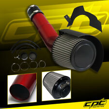 For 13-17 Honda Accord V6 3.5L Red Cold Air Intake Stainless Steel Air Filter picture