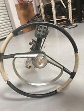 1956 Packard Caribbean Steering Column with Steering Wheel and Push Botton Shift picture