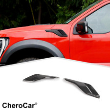 2Pcs Front Fender Leaf Plate Air Inlet Cover Trim For Ford F150 Raptor 2021-2023 picture