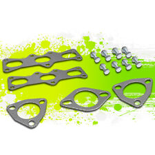 FOR 93-97 FORD PROBE MAZDA MX-6 2.5L EXHAUST MANIFOLD HEADER GASKET SET 94 95 96 picture