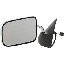 Power Side View Mirror Chrome Driver Left LH for 94-97 Dodge Ram Pickup Truck picture