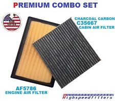 COMBO Engine & CHARCOAL Cabin Air Filter For CAMRY HYBRID AVALON RAV4 ES300h picture
