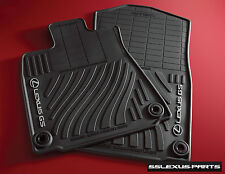 Lexus GS350 GS450H GS300 (2013-2018)(RWD) 4pc OEM Genuine ALL WEATHER FLOOR MATS picture