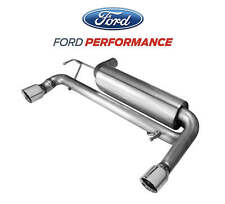 2021-2024 Bronco 2.7L Ford OEM M-5230-BR7SC Axle Back Dual Exhaust w Chrome Tips picture