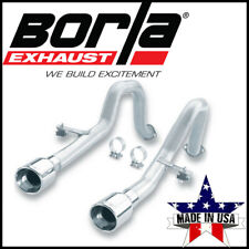 Borla Straight Pipe Axle-Back Exhaust System Fits 97-04 Chevrolet Corvette 5.7L picture