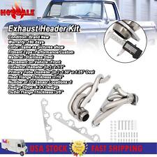 T-304 Shorty Exhaust Headers Manifold Fit  Ford F150/F250/Bronco 5.8L 1987-96 picture
