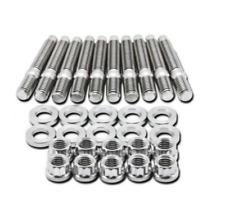 BLOX Racing SUS303 Stainless Steel Intake Manifold Stud Kit M8 x 1.25mm 55mm in picture