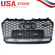 For Audi A7 S7 RS7 Style 2016-2018 Front Honeycomb Mesh Grill Grille W/ Quattro picture