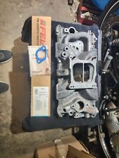 Holley Street Dominator Intake Manifold With New Thermastat Gasket And Intake Ga picture