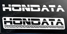 HON DATA STICKER decal JDM racing Honda Civic Integra RSX NSX Accord Type R picture