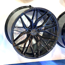 20” ROHANA RFX17 GLOSS BLACK WHEELS RIMS FOR AUDI A5 S5 RS5 A7 S7 RS7 20X10 picture