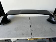 08-15 MITSUBISHI LANCER EVO X REAR TRUNK SPOILER WING WICKED BLACK OEM picture