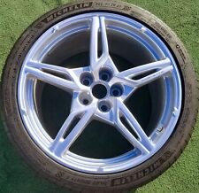 New Factory Chevrolet Corvette Wheels Tires TPMS Stingray C8 Genuine OEM Runflat picture