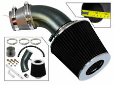 BCP RW GREY For 01-05 Hyundai Accent 1.6L L4 Air Intake Kit System +Filter picture