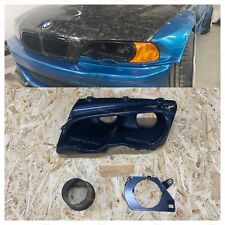 BMW E46 M3 left cold Intake 3 inches air duct headlight replacement, watch video picture