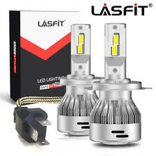 Lasfit H4 9003 LED Headlights Bulbs Conversion Kit High Low Beam 60W 6000K White picture