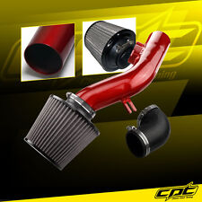 For 08-12 Chevy Malibu 2.4L w/o Air Pump Red Cold Air Intake + Stainless Filter picture